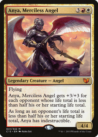Anya, Merciless Angel [Commander 2015] | The Clever Kobold