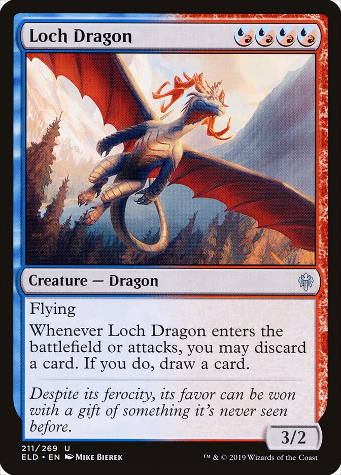 Loch Dragon [Throne of Eldraine] | The Clever Kobold