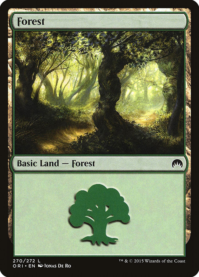Forest (270) [Magic Origins] | The Clever Kobold