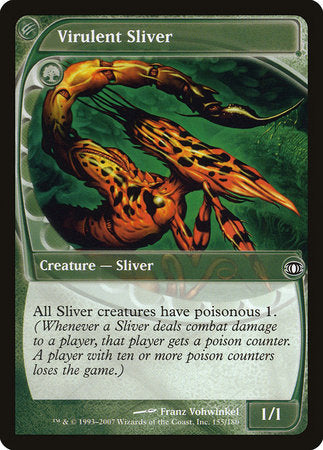 Virulent Sliver [Future Sight] | The Clever Kobold