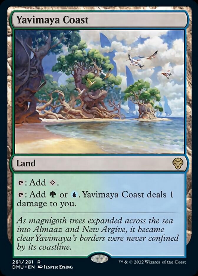 Yavimaya Coast [Dominaria United] | The Clever Kobold