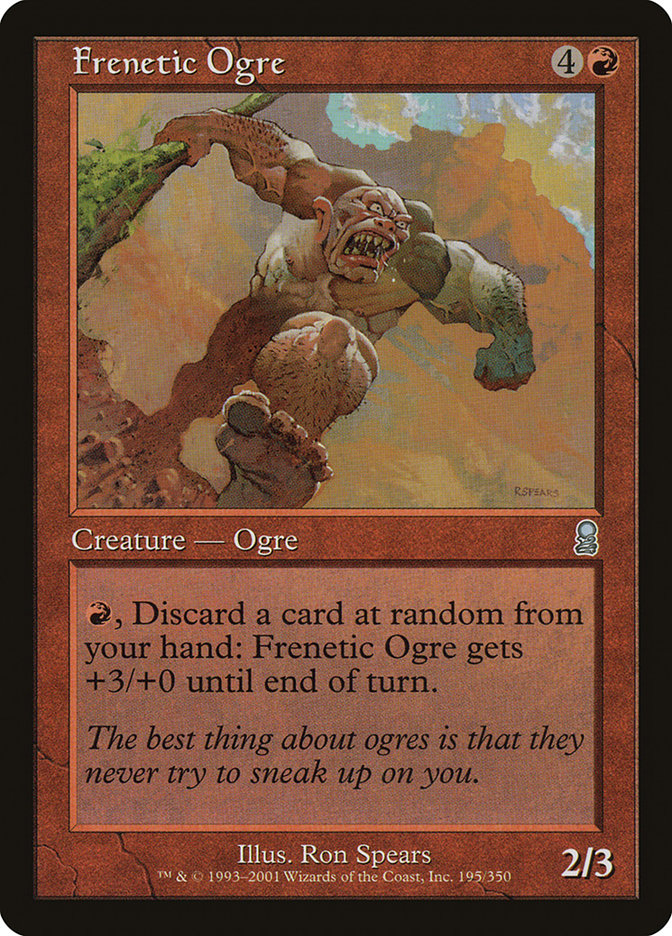 Frenetic Ogre [Odyssey] | The Clever Kobold