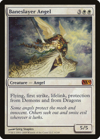 Baneslayer Angel [Magic 2010] | The Clever Kobold