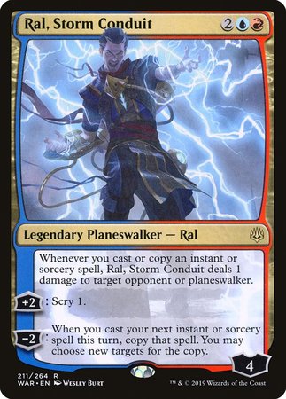 Ral, Storm Conduit [War of the Spark] | The Clever Kobold