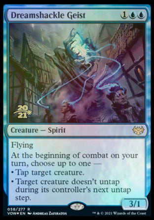 Dreamshackle Geist [Innistrad: Crimson Vow Prerelease Promos] | The Clever Kobold