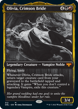 Olivia, Crimson Bride [Innistrad: Double Feature] | The Clever Kobold