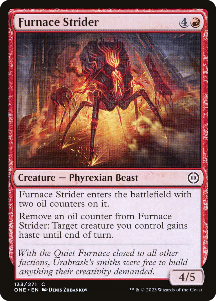 Furnace Strider [Phyrexia: All Will Be One] | The Clever Kobold