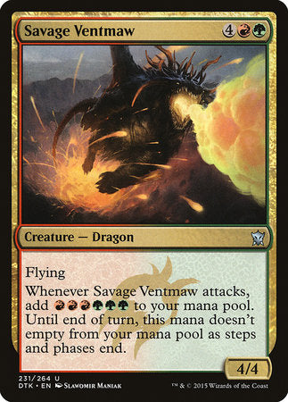 Savage Ventmaw [Dragons of Tarkir] | The Clever Kobold