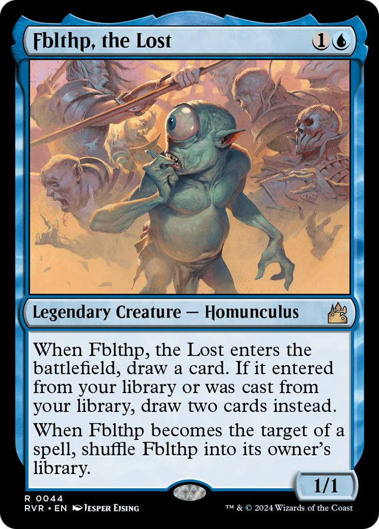 Fblthp, the Lost [Ravnica Remastered] | The Clever Kobold