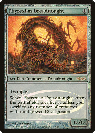 Phyrexian Dreadnought [Judge Gift Cards 2010] | The Clever Kobold