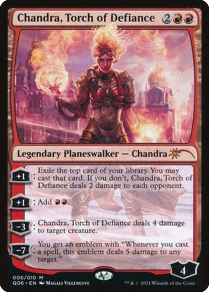 Chandra, Torch of Defiance [Pioneer Challenger Decks 2021] | The Clever Kobold