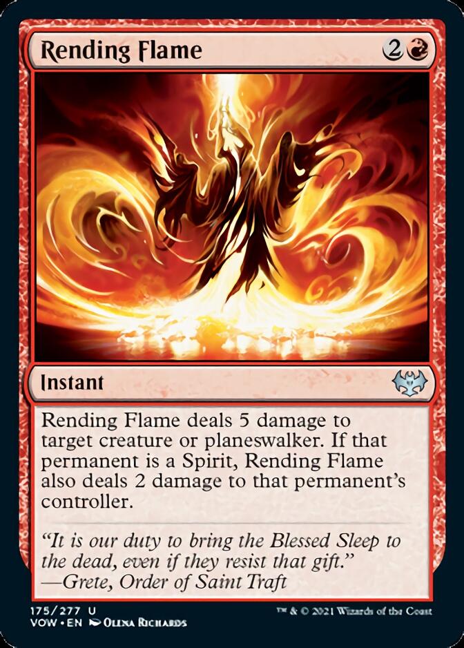 Rending Flame [Innistrad: Crimson Vow] | The Clever Kobold