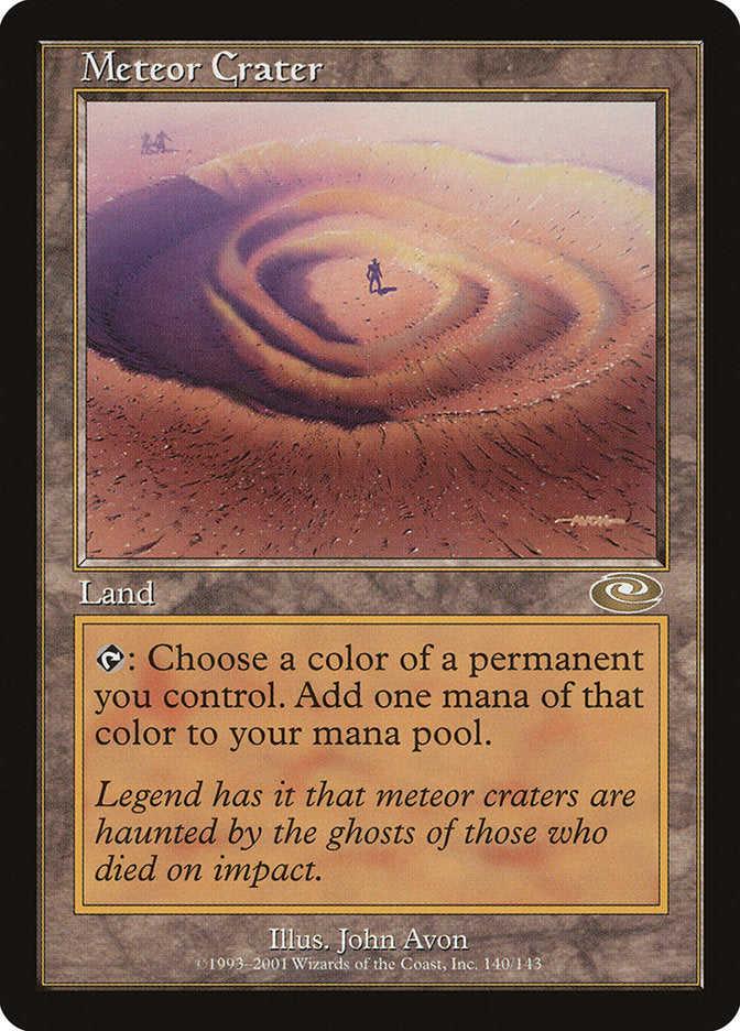 Meteor Crater [Planeshift] | The Clever Kobold