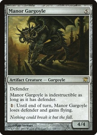 Manor Gargoyle [Innistrad] | The Clever Kobold