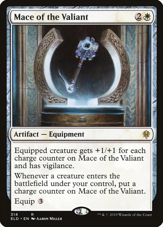 Mace of the Valiant [Throne of Eldraine] | The Clever Kobold