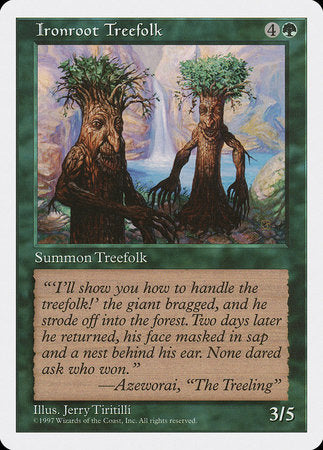 Ironroot Treefolk [Fifth Edition] | The Clever Kobold