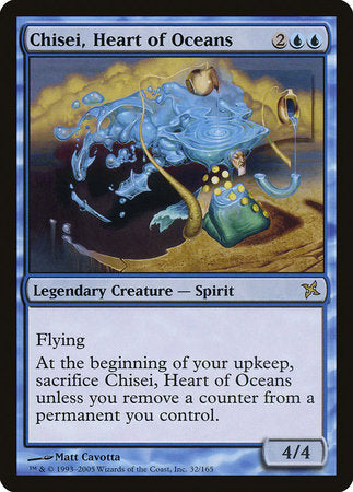 Chisei, Heart of Oceans [Betrayers of Kamigawa] | The Clever Kobold