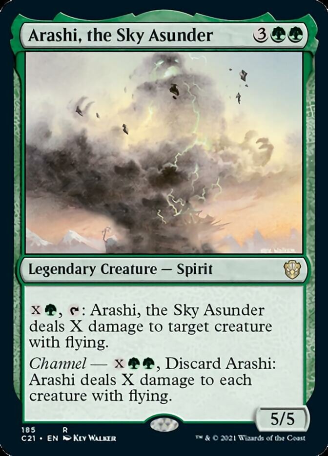 Arashi, the Sky Asunder [Commander 2021] | The Clever Kobold