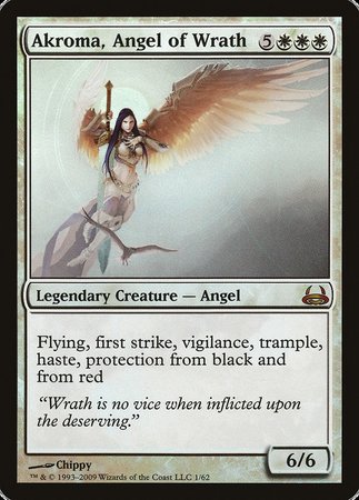 Akroma, Angel of Wrath [Duel Decks: Divine vs. Demonic] | The Clever Kobold