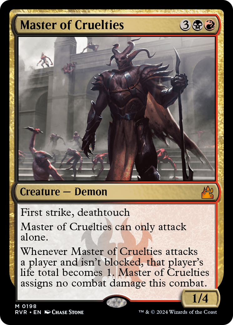 Master of Cruelties [Ravnica Remastered] | The Clever Kobold