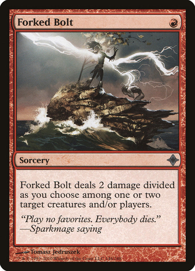 Forked Bolt [Rise of the Eldrazi] | The Clever Kobold