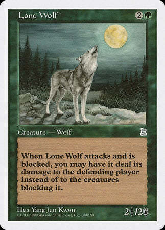 Lone Wolf [Portal Three Kingdoms] | The Clever Kobold