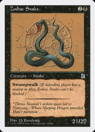 Zodiac Snake [Portal Three Kingdoms] | The Clever Kobold