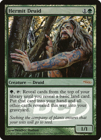 Hermit Druid [Judge Gift Cards 2004] | The Clever Kobold