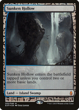 Sunken Hollow [Zendikar Expeditions] | The Clever Kobold