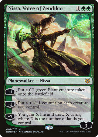 Nissa, Voice of Zendikar [Duel Decks: Nissa vs. Ob Nixilis] | The Clever Kobold