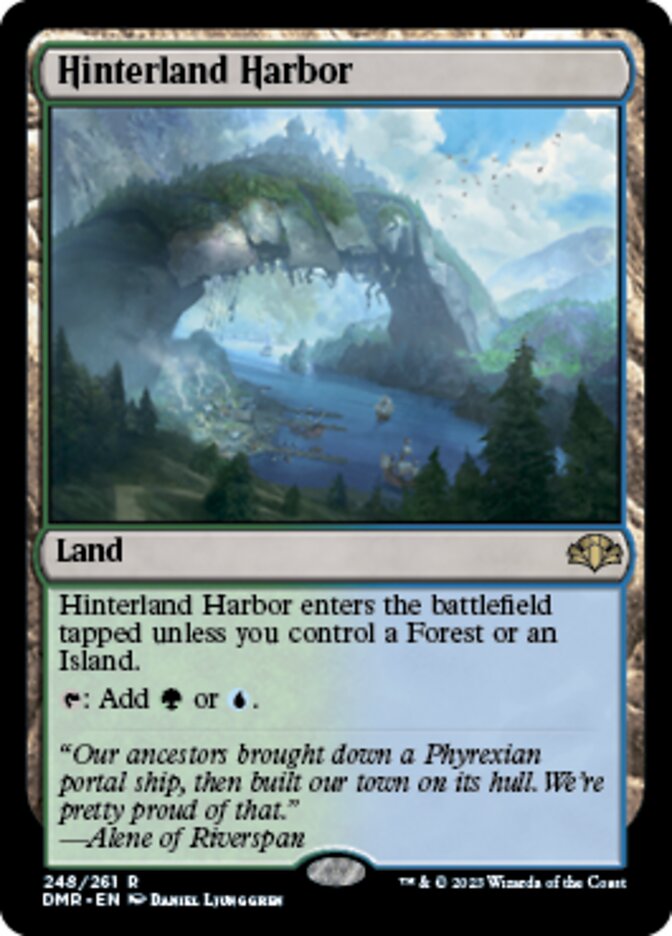 Hinterland Harbor [Dominaria Remastered] | The Clever Kobold