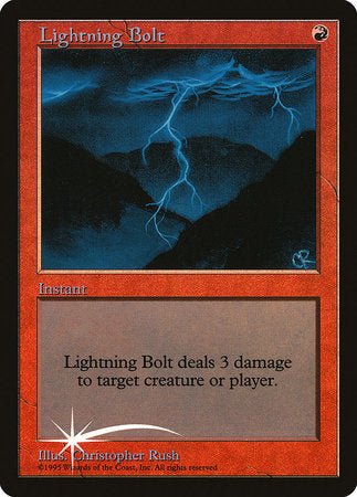 Lightning Bolt [Judge Gift Cards 1998] | The Clever Kobold