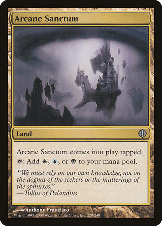 Arcane Sanctum [Shards of Alara] | The Clever Kobold