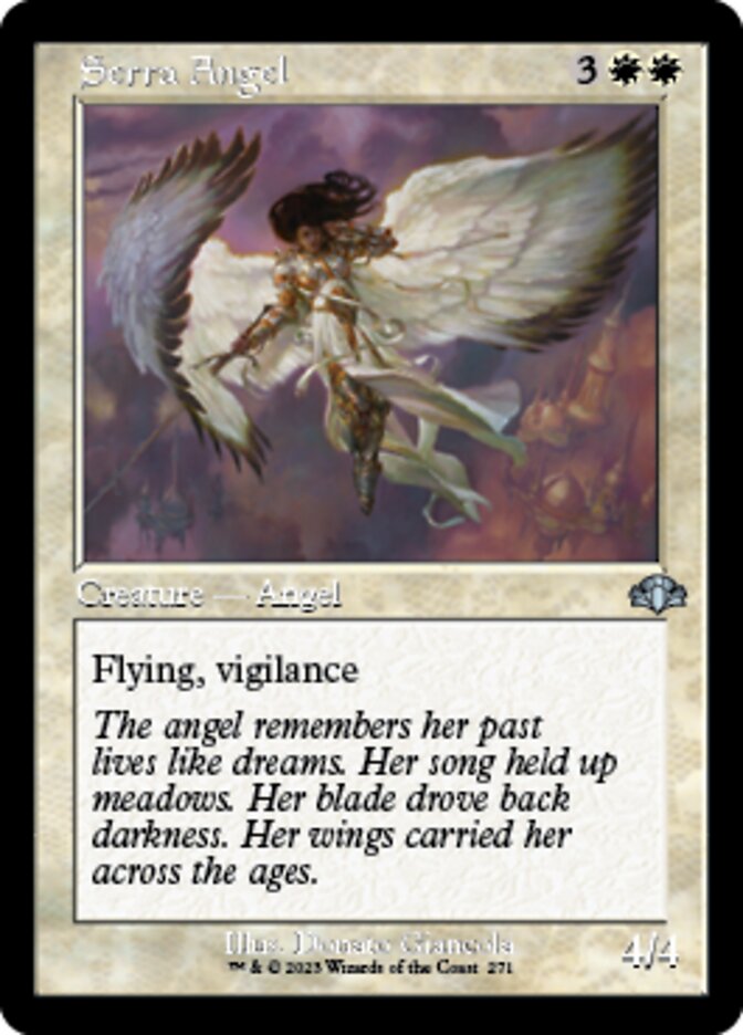 Serra Angel (Retro) [Dominaria Remastered] | The Clever Kobold