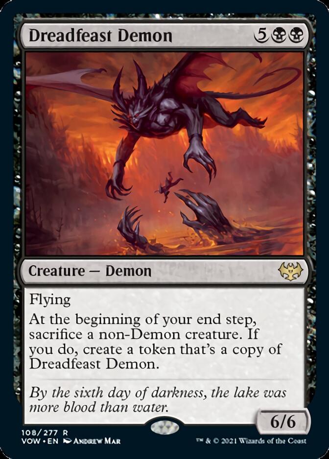 Dreadfeast Demon [Innistrad: Crimson Vow] | The Clever Kobold