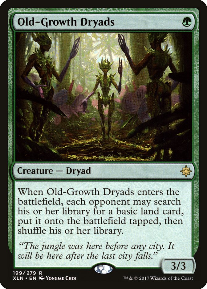 Old-Growth Dryads [Ixalan] | The Clever Kobold