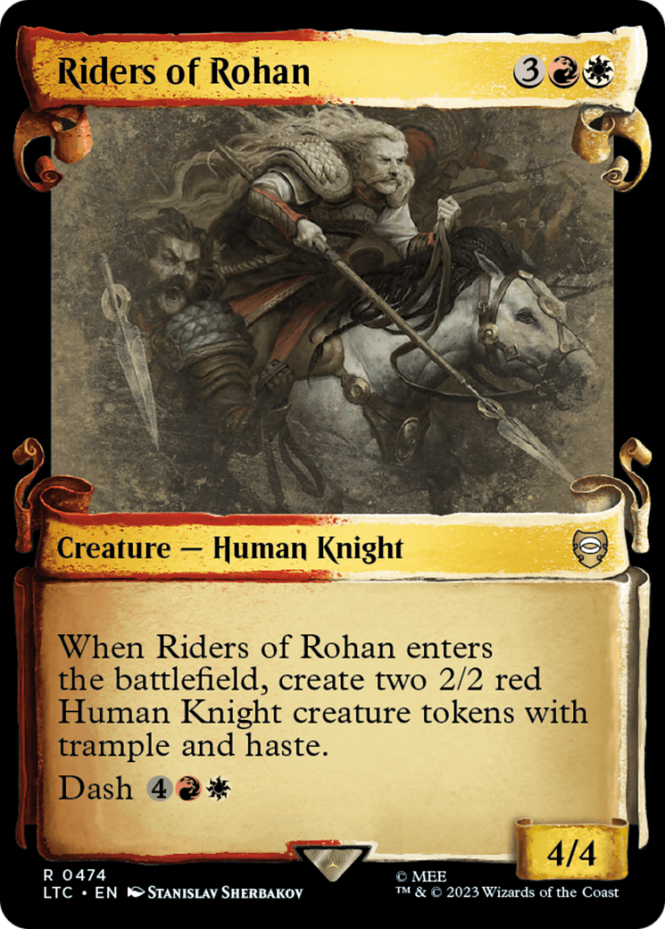 Riders of Rohan [The Lord of the Rings: Tales of Middle-Earth Commander Showcase Scrolls] | The Clever Kobold