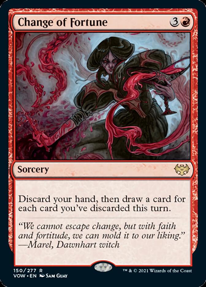 Change of Fortune [Innistrad: Crimson Vow] | The Clever Kobold