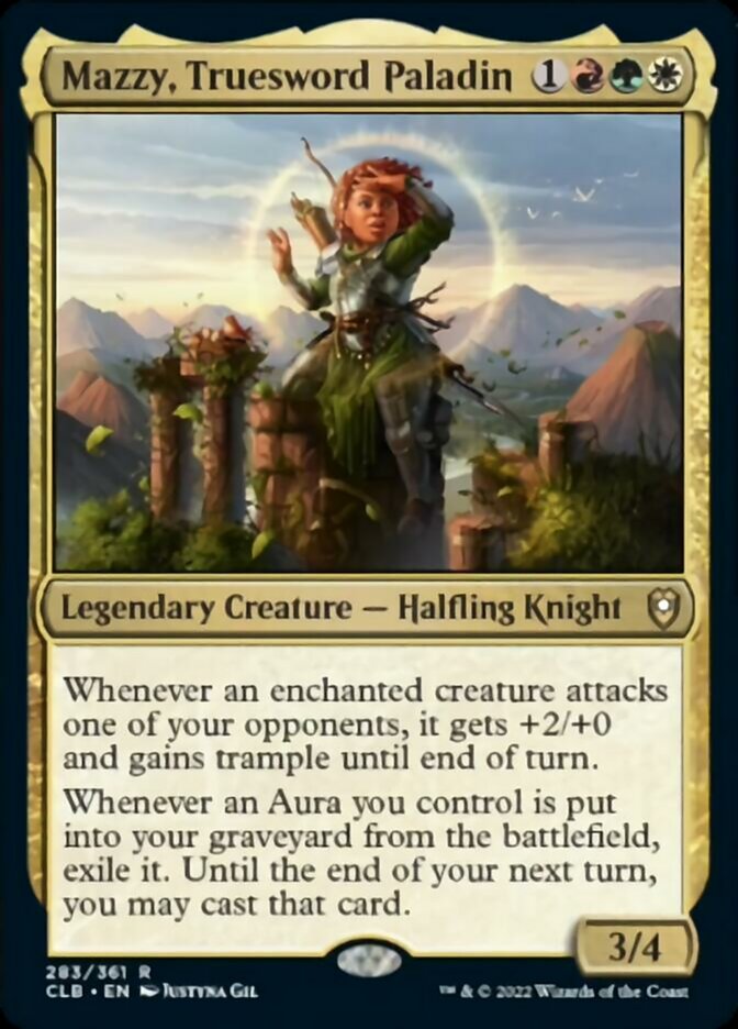 Mazzy, Truesword Paladin [Commander Legends: Battle for Baldur's Gate] | The Clever Kobold