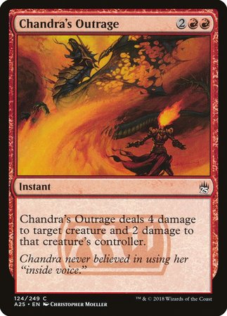 Chandra's Outrage [Masters 25] | The Clever Kobold