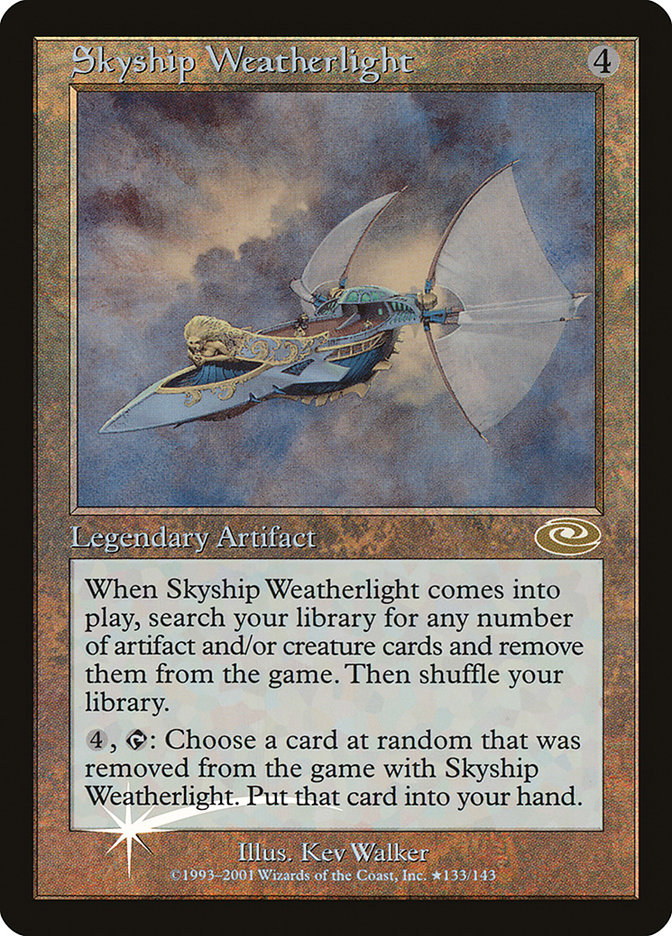 Skyship Weatherlight (Kev Walker) [Planeshift] | The Clever Kobold