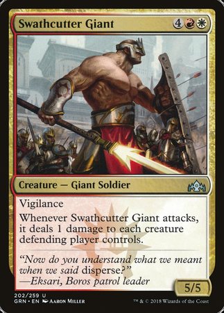 Swathcutter Giant [Guilds of Ravnica] | The Clever Kobold