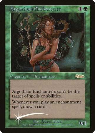 Argothian Enchantress [Judge Gift Cards 2003] | The Clever Kobold