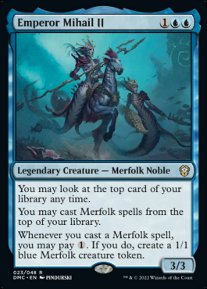 Emperor Mihail II [Dominaria United Commander] | The Clever Kobold