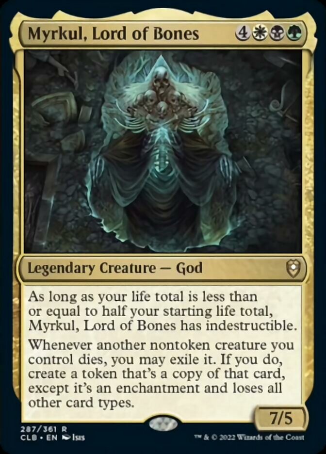 Myrkul, Lord of Bones [Commander Legends: Battle for Baldur's Gate] | The Clever Kobold