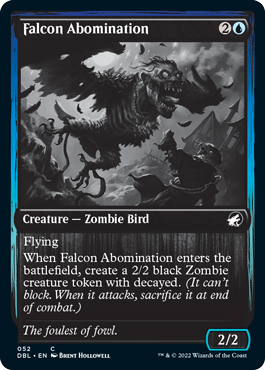 Falcon Abomination [Innistrad: Double Feature] | The Clever Kobold