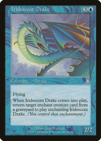 Iridescent Drake [Urza's Destiny] | The Clever Kobold