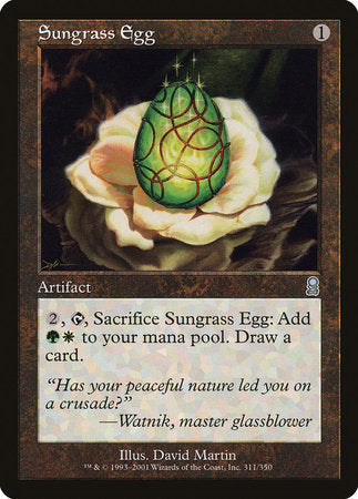 Sungrass Egg [Odyssey] | The Clever Kobold