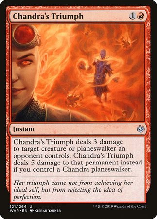 Chandra's Triumph [War of the Spark] | The Clever Kobold