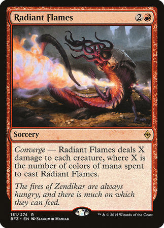 Radiant Flames [Battle for Zendikar] | The Clever Kobold